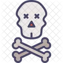 Skull Death Warning Icon