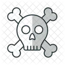 Danger Skull Head Skull Icon