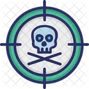 Danger Skull Death Icon