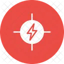 Danger Electricity Risk Icon