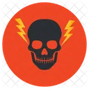 Danger Skull Skeleton Icon