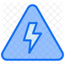 Danger Current Triangle Icon