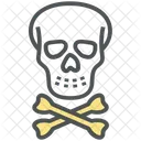 Danger Skull Dead Icon