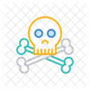 Danger Skull Scary Icon
