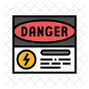 Danger Electricity Electric Icon