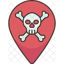 Danger Biohazard Area Icon