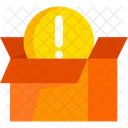 Danger Box Risky Box Delivery Icon