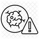Danger Cancer Cells Icon