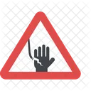 Danger Electric Hazard  Icon