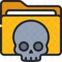 Danger Folder Skull Folder Folder アイコン