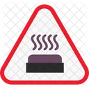 Danger Hot Surface  Icon