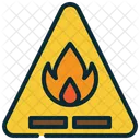 Danger Fire Warning Icon