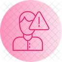 Danger Mental Health Risk Icon