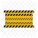 Danger Line Police Line Barrier Icon