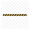 Police Line Barrier Crime Icon