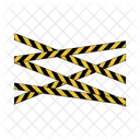 Police Line Barrier Crime Icon