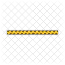 Danger Line Police Line Barrier Icon