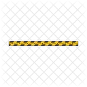 Danger Line Police Line Barrier Icon