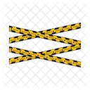Danger Line Police Line Barrier Icon