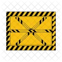 Danger Line Police Line Barrier Icon