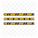 Danger Line Police Line Barrier Icon