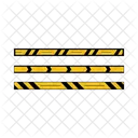 Danger Line Police Line Barrier Icon