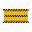Danger Line Police Line Barrier Icon