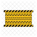 Danger Line Police Line Barrier Icon