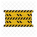 Danger Line Police Line Barrier Icon