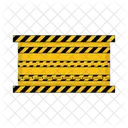 Danger Line Police Line Barrier Icon