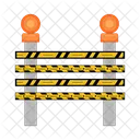 Danger Line Barrier Crime Icon