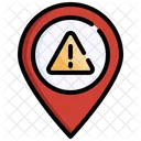 Danger Location Danger Place Danger Pin Icon