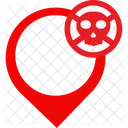 Danger location warning  Icon