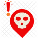 Danger location warning  Icon