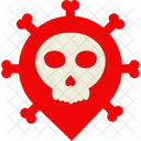 Danger location warning  Icon