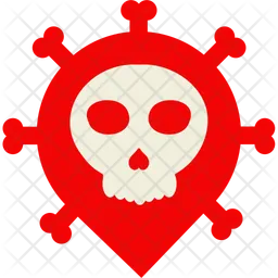 Danger location warning  Icon