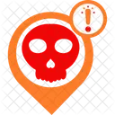 Danger location warning  Icon