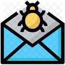 Email Spam Virus Icon