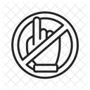 Danger Of Hand Press  Icon