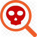 Skull Danger Warning Icon