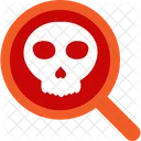 Skull Danger Warning Icon