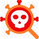 Skull Danger Warning Icon