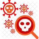 Skull Danger Warning Icon