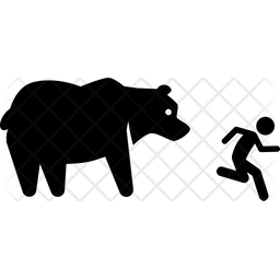 Dangerous Bear Icon