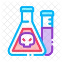 Flask Chemical Liquid Icon