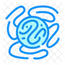 Dangerous Virus Color Icon