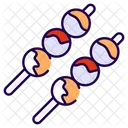 Dango Nourriture Japonais Icône