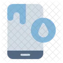 Agua Danificada Molhado Telefone Ícone