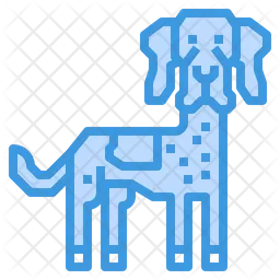 Danish Pointer Dog  Icon