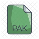 Pak Archiv Datei Symbol